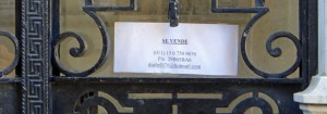 The crypt next door to Evita's in the Recoleta Cemetery in Buenos Aires, Argentina, is for sale.